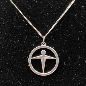 Tiffany & Co. Sterling Silver Manpower Necklace